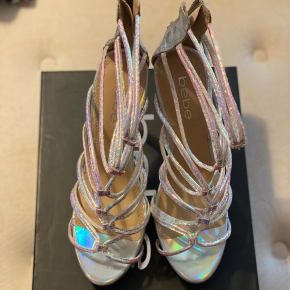 BEBE Geneva Sandal Heel - Picture 4 of 4